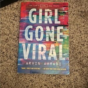 Colorful 'Girl Gone Viral' Book by Arvin Ahmadi
